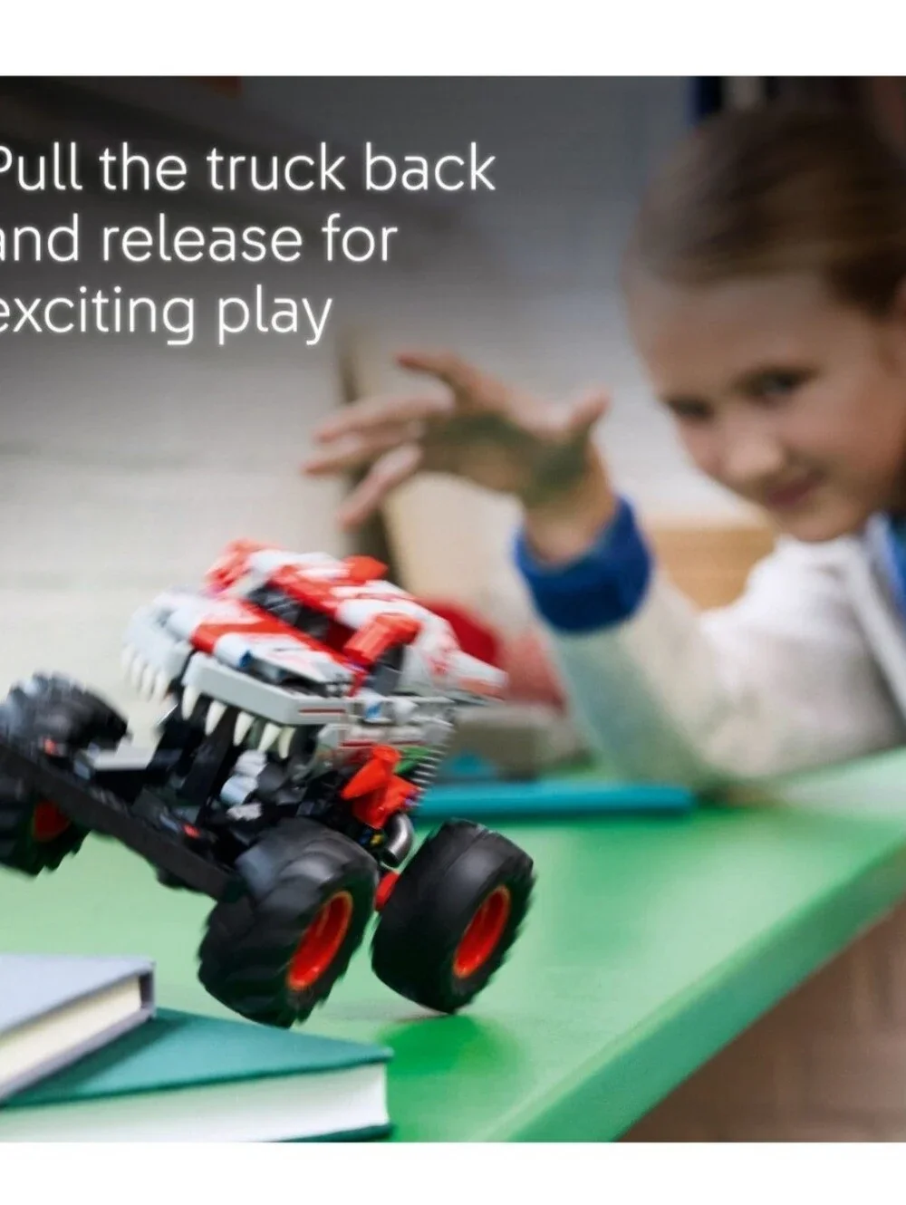 NIB LEGO Technic Monster Jam ThunderROARus Pull-Back Truck 42200